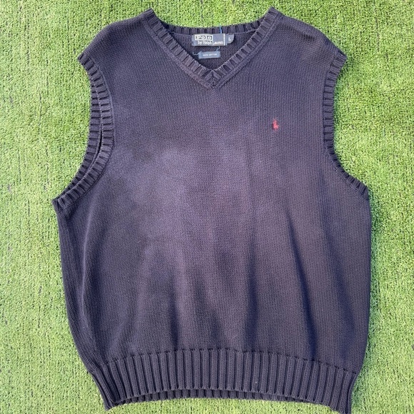 Ralph Lauren Other - Men's Vintage Navy Polo Ralph Lauren Sweater Vest, Size Large